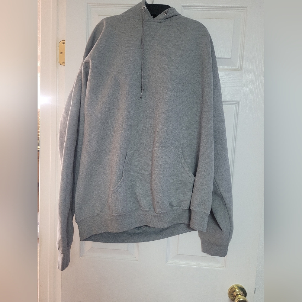 Friut Of Loom Classic Gray Pullover Hoodie